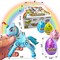 4 Pack Prefilled Easter Eggs with Toys 4 3/8" Plastic Easter Eggs Filled Toys